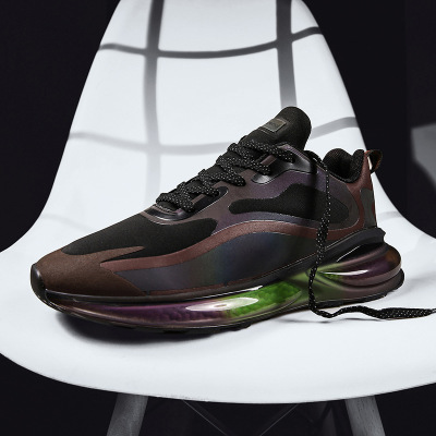 2022 Summer glow-in-the dark mesh men's casual shoes fashion breathable popcorn men's shoes fashion men's sportswear shoes