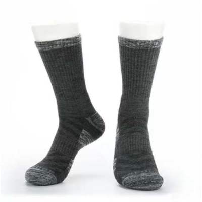 Men's sports socks adult anti-friction towel bottom socks breathable sweat absorption elite socks middle tube basketball socks