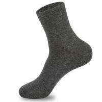 Summer men's socks Medium tube cotton socks pure color high-grade business men's socks